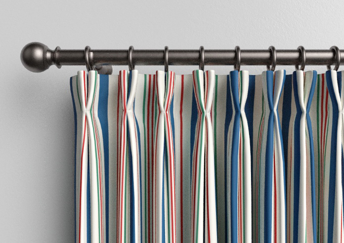 The British Stripe Co. George, Liverpool No.1 - Made to Measure Curtains - Image 10
